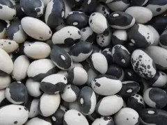 Фасоль черно - белая 1кг