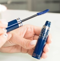 BelorDesign Тушь для ресниц  Maxi Color объемная синяя