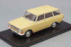 Moskvich-427 Station Wagon 1967 beige 1:24 Legendary Soviet cars Hachette #56