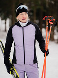 Премиальный костюм для лыж и зимнего бега Nordski Hybrid Hood Black/Lavender женский NSW853827-NSW875100