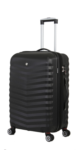 Чемодан Wenger Fribourg, черный, 45x27x66 см, 64 л