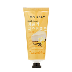 Крем для рук с экстрактом ванили CONSLY Hand Cream Vanilla Cheesecake 100 мл