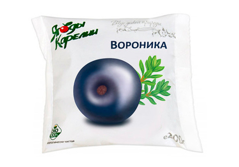Вороника быстрозамороженная, 200г