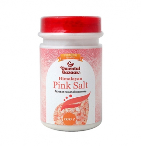 Розовая гималайская соль  Oriental Bazaar / Pink Salt, 100г