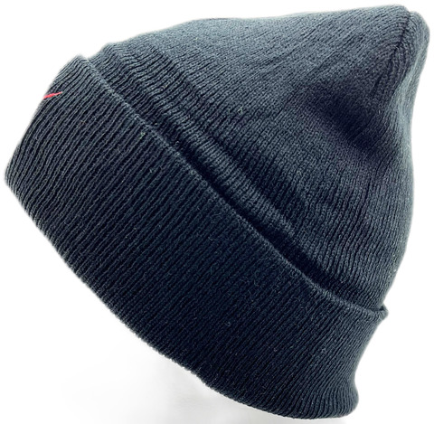 Картинка шапка вязаная Skully Wear beanie nas black - 4