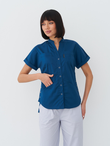 Блуза женская м94в toray стретч opal blue
