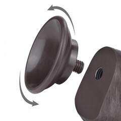 Реалистичный фаллоимитатор двухслойный Sliding Skin (20,8* 4 см.) черный цвет