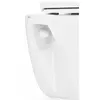 TECE K955102WCB TECE Комплект TECEspring, панель смыва с круглыми кнопками, черн.мат./хром глянц.+ унитаз Basic + сиденье