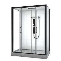 Душевая кабина Black&White Galaxy 85x160 см гидромассажная, 8010000