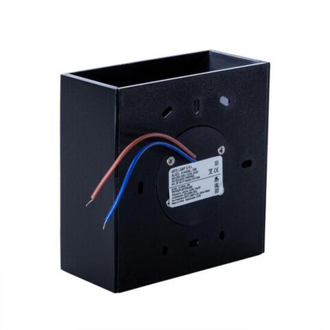 Уличный настенный светодиодный светильник Arte Lamp ALGOL A1445AL-1BK