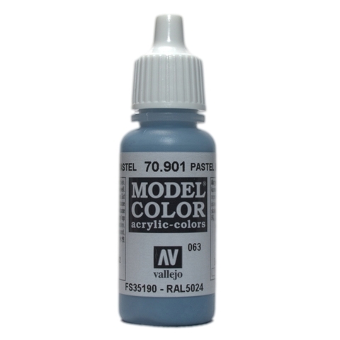 Model Color Pastel Blue 17 ml.