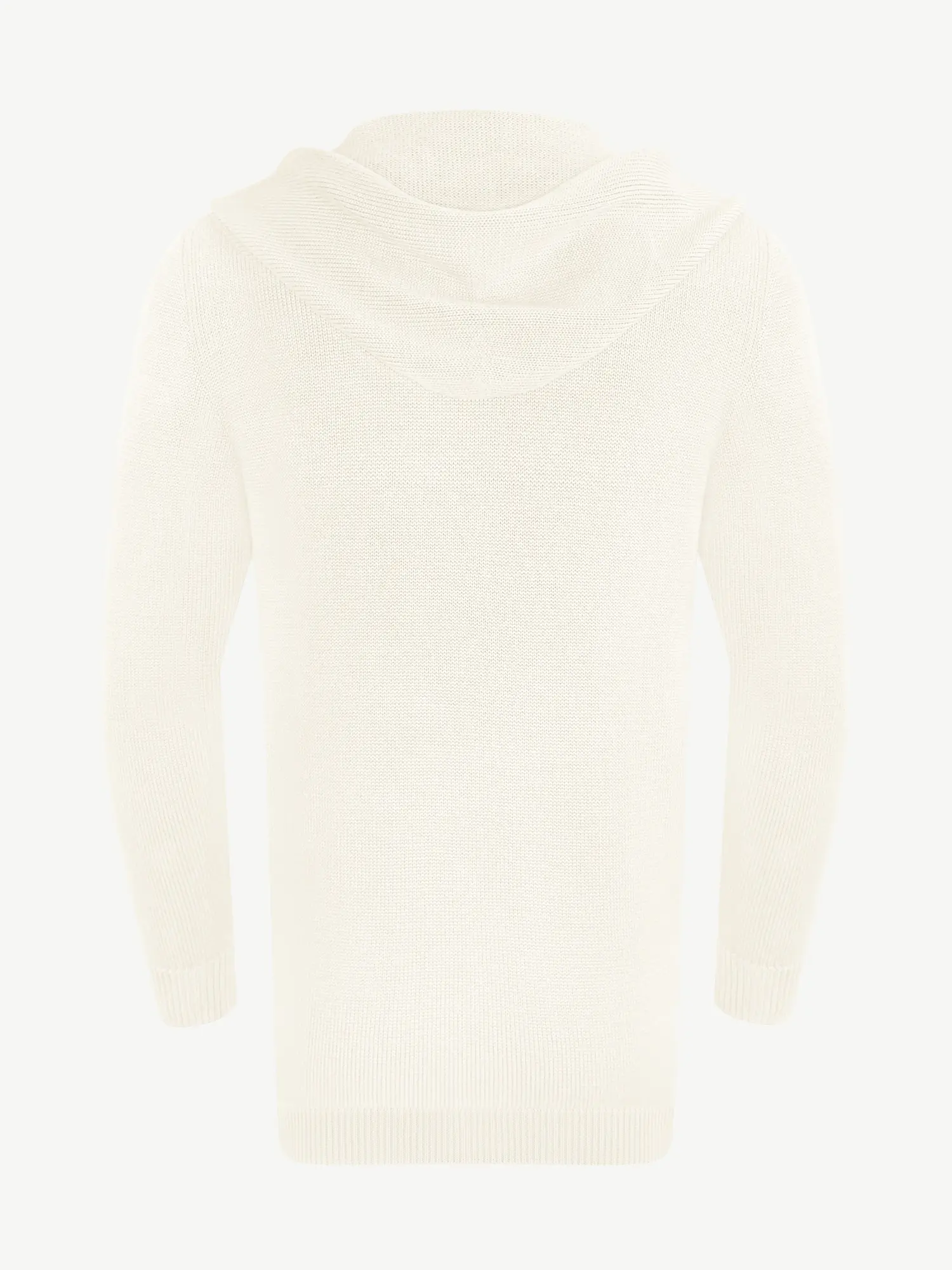 Кардиган с капюшоном из мягкой шерсти