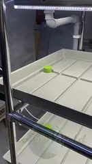 Многоярусный гидропонный стеллаж 4 яруса B2125хД2100хШ600мм до 400 растений