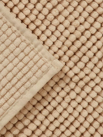 Коврик из синели Arya Softy (50*70 см) - Бежевый - купить 1