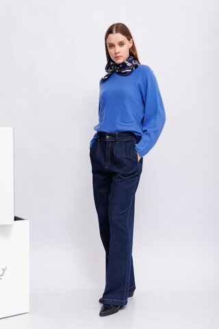 Oui Джемпер из шерсти с модалом