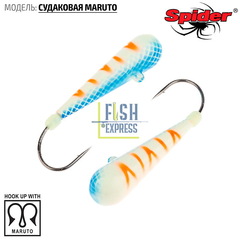 Мормышка Spider Судаковая Maruto 039 цвет 14F  вес 21г 45мм/Кол-во в упаковке 1шт. Цена указана за 1шт.