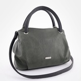 Сумка Саломея 278 македония оливковый + черный