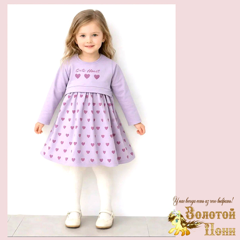 Платье хлопок д (3-6) 260109-Y2074