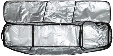 Картинка чехол для сноуборда Kyoto Sumo Roll grey-camo - 7