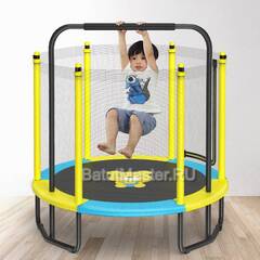 Батут с сеткой с П-образной ручкой, диаметр 5 фт