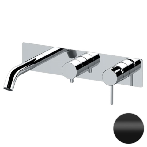 Remer X54D3WBNO Смеситель для ванны Remer X Style X54D3WBNO, черный матовый