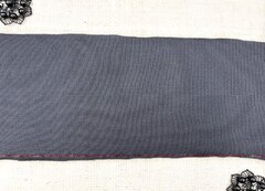 Подвязы трикотажные, ш. 14 см, L 123 см, тёмно-серый