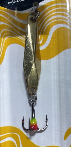 28 Блесна зимняя KDF Minkur 130-8022 4 гр 40 мм цв gold