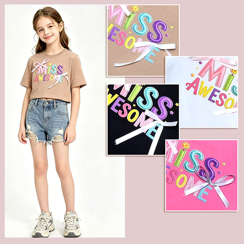 Футболка кроп-топ д (9-13) 260415-WD220