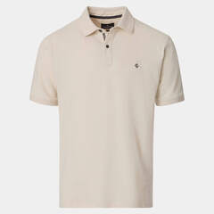 Поло мужское Casamoda 004470-002 цвет Кремовый, короткий рукав