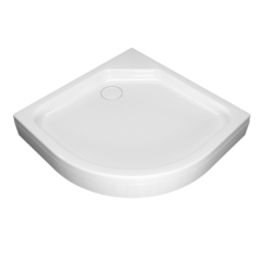 Поддон душевой 90х90 низкий акриловый с крышкой