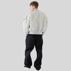Бомбер Alpha Industries MA-1 Light Grey (Светло-серый)