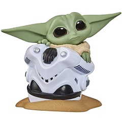 Звёздные войны: Мандалорец 2 Малыш Йода 6 см Спрятавшийся в Шлеме