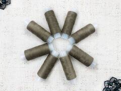 Нитки армированные 45ЛЛ 150 м, тёмный бежевый