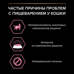 Pro Plan сухой корм для взрослых кошек с чувствительным пищеварением (индейка) 400г+200г