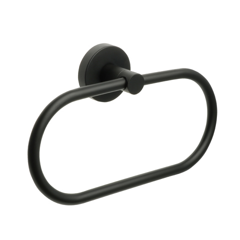 Полотенцедержатель кольцо черный Fixsen Comfort  Black (FX-86011)