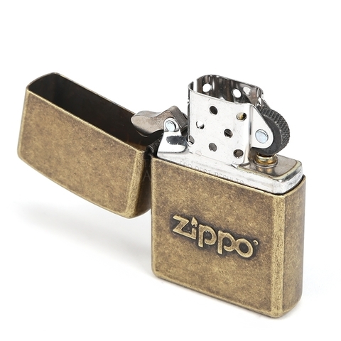 Зажигалка ZIPPO Classic Antique Brass матовая, 36x12x56 мм (28994)