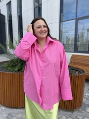 Рубашка из хлопкового Батиста