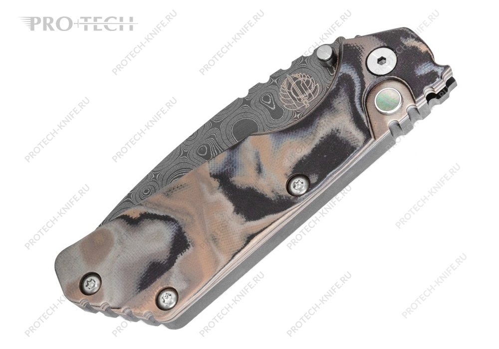 Нож Pro-Tech Strider SNG 2436 Damascus - фотография 