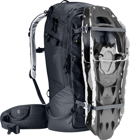 Картинка рюкзак для сноуборда Deuter freerider pro 34+ black - 15