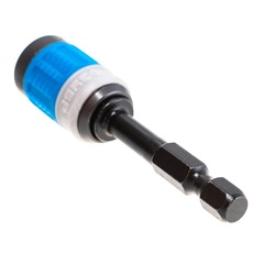 ЗУБР 60 мм, ударный адаптер для бит с мех. фиксатором, Профессионал (26815-60)