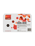 283XD Двойная упаковка картриджа EasyPrint LH-CF283XD U для HP LJ Pro M201, M225, Canon i-SENSYS MF211, 212, 226, 229 (2шт.x2400 стр.) с чипом