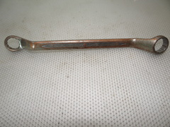 Ключ 2-хсторониий накидной коленчатый 17х19мм CHROME VANADIUM