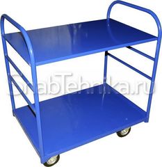 Тележка многоярусная с двумя ручками ТЯ 4 (600х1200) 200-Ч