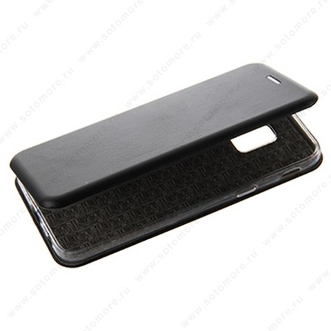 Чехол-книжка для Samsung Galaxy J6 J600 2018 - book case книжка черный
