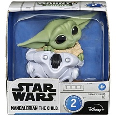 Звёздные войны: Мандалорец 2 Малыш Йода 6 см Спрятавшийся в Шлеме