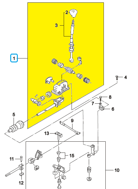 Коробка передач дэу нексия схема переключения - фото