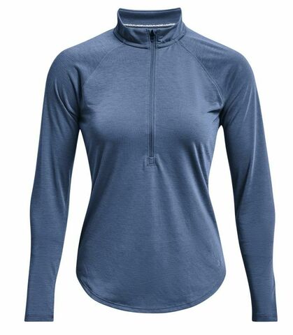 Женская теннисная куртка Under Armour Streaker Half Zip W - mineral blue