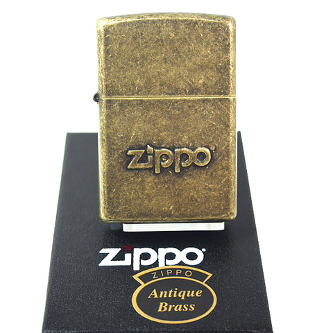 Зажигалка ZIPPO Classic Antique Brass матовая, 36x12x56 мм (28994)