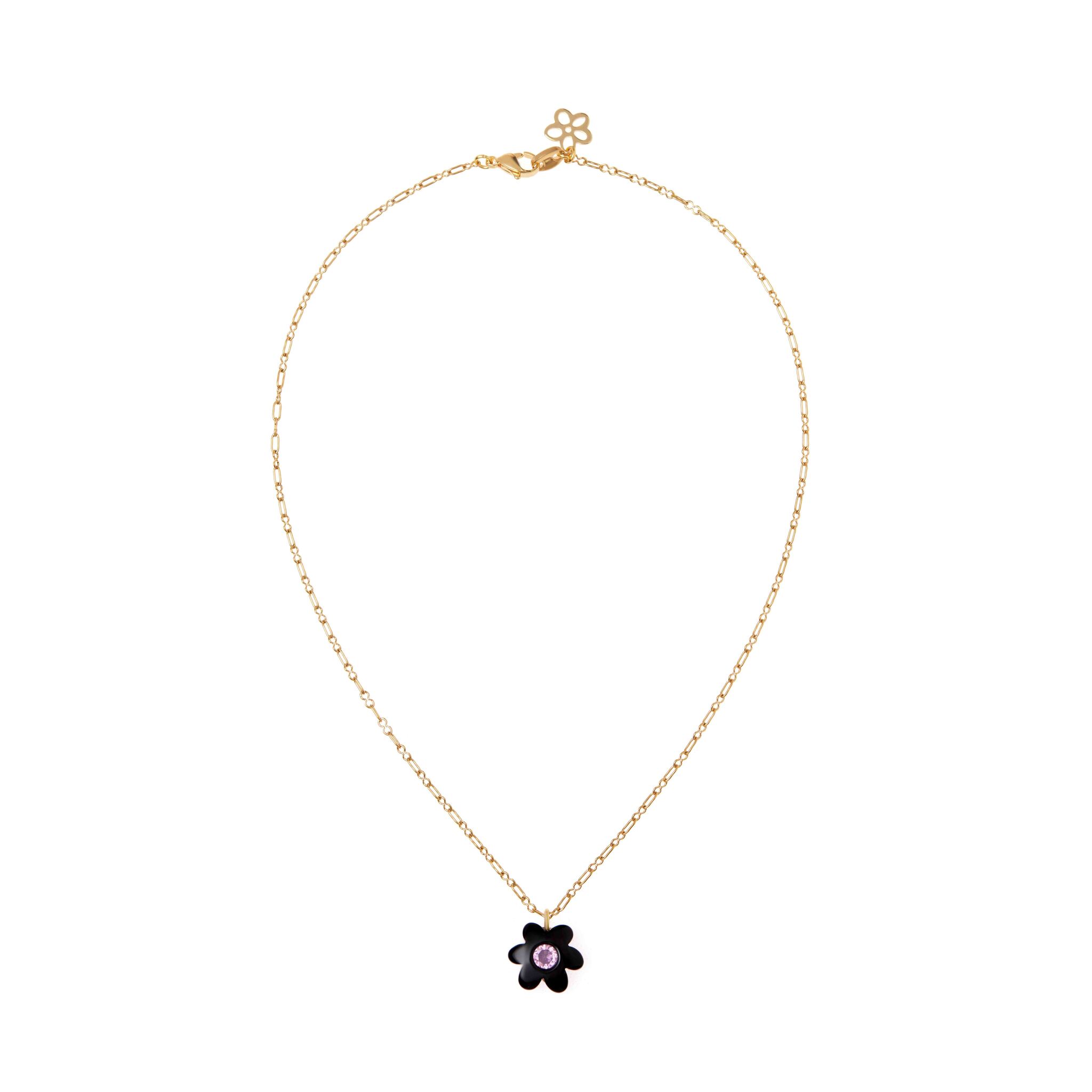 NOTTE Колье Midnight Mini Superbloom Necklace – Pink notte серьга midnight superbloom earring – pink