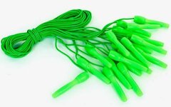 Скакалка 2,9 м, ассорти цветов, цвета по связке, в связке 10 шт